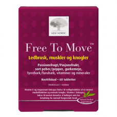 New Nordic - Free To Move 60 tabletter